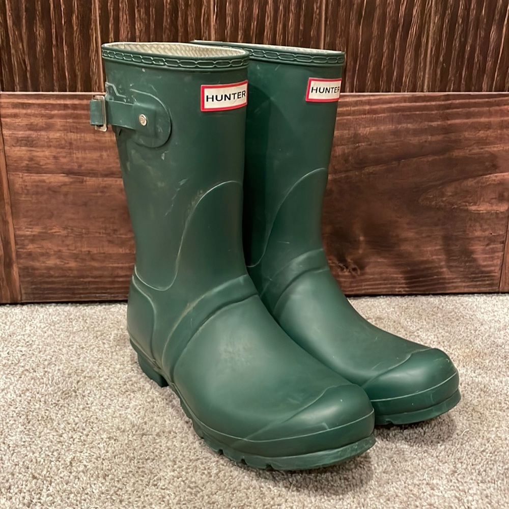 Green Hunter Boots